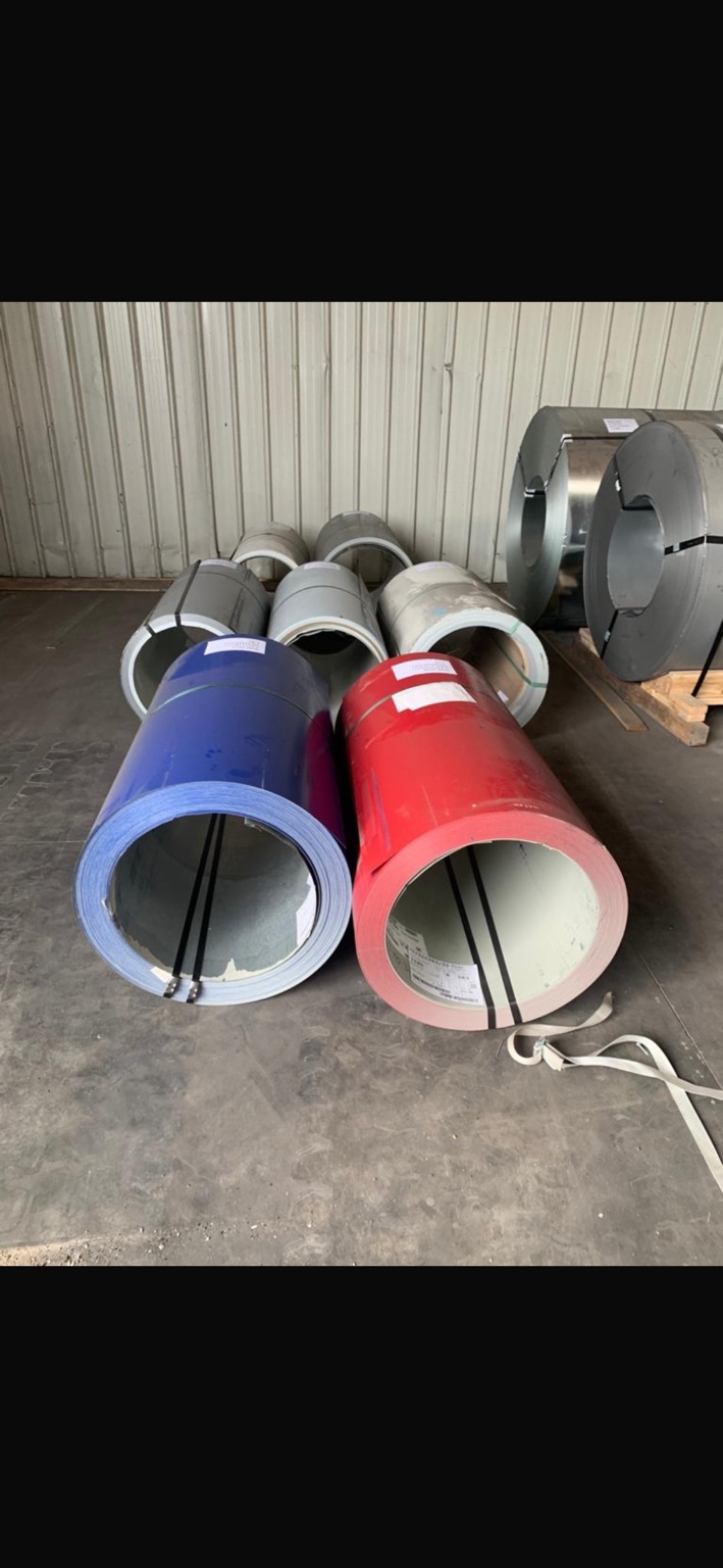 Pre-painted steel coils